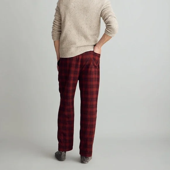 NEW Madewell Flannel Pajama Pants - Picture 4 of 6